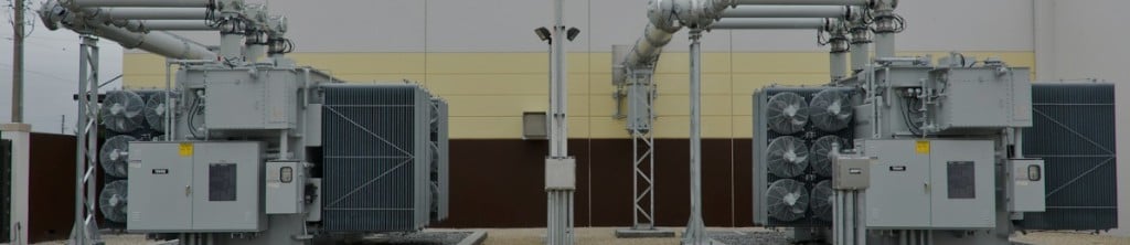 Industrial compressor machinery at the Gas Tech compression station