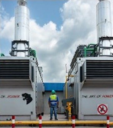 Compressor units with an operator on site