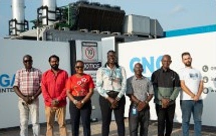 The Gas Tech team at the mother station